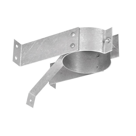 Duravent DuraVent 3 in. X 3 in. X 3 in. Galvanized Steel Tee Support Bracket, PK6 3PVL-WSR   -DNL